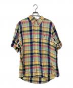 RALPH LAURENラルフローレン）の古着「リネンシャツ」｜マルチカラー