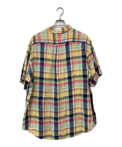 RALPH LAUREN（ラルフローレン）RALPH LAUREN (ラルフローレン) リネンシャツ マルチカラー サイズ:XXLの古着・服飾アイテム