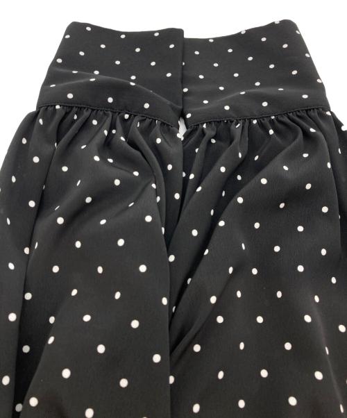 GALLARDA GALANTE（ガリャルダガランテ）GALLARDA GALANTE (ガリャルダガランテ) ドットシフォンワンピース ブラック サイズ:FREEの古着・服飾アイテム