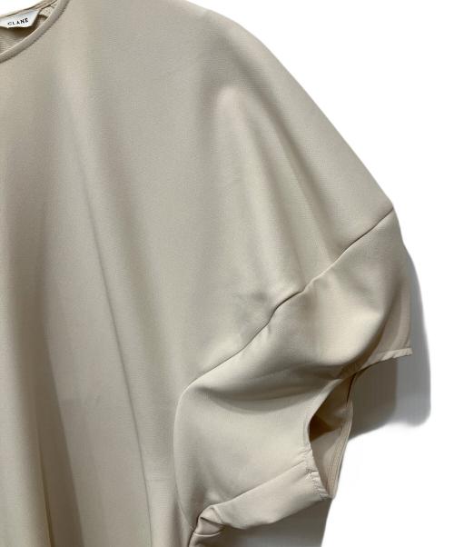 CLANE（クラネ）CLANE (クラネ) LANTERN SLEEVE FLARE ONE PIECE ベージュ サイズ:1の古着・服飾アイテム