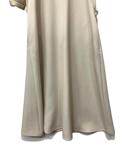 CLANE（クラネ）CLANE (クラネ) LANTERN SLEEVE FLARE ONE PIECE ベージュ サイズ:1の古着・服飾アイテム