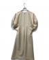 CLANE (クラネ) LANTERN SLEEVE FLARE ONE PIECE ベージュ サイズ:1：5000円