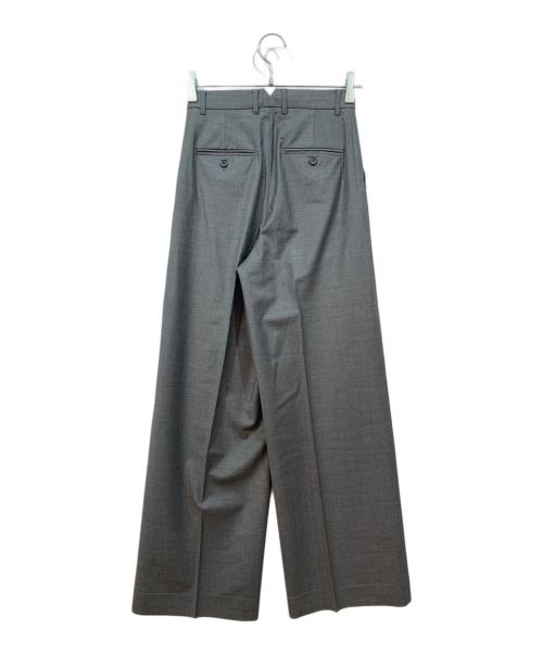 Drawing Numbers（ドローイングナンバーズ）Drawing Numbers (ドローイングナンバーズ) センタープレスワイドパンツ グレー サイズ:34の古着・服飾アイテム