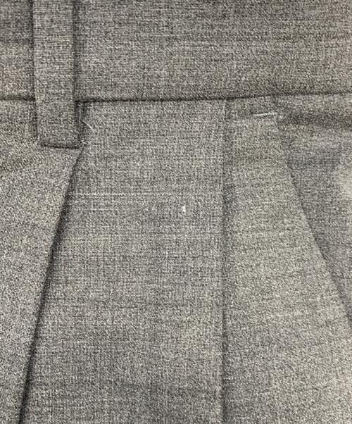 Drawing Numbers（ドローイングナンバーズ）Drawing Numbers (ドローイングナンバーズ) センタープレスワイドパンツ グレー サイズ:34の古着・服飾アイテム