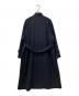 TOMORROW LAND collection (トゥモローランドコレクション) カバートクロス スタンドカラーコート ネイビー サイズ:34：35000円