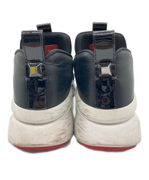 Christian Louboutin（クリスチャン・ルブタン）Christian Louboutin (クリスチャン・ルブタン) ネオプレンスニーカー ブラック サイズ:36 1/2の古着・服飾アイテム