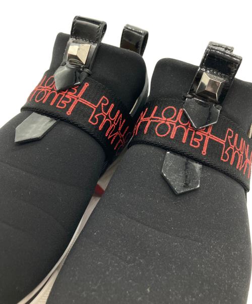 Christian Louboutin（クリスチャン・ルブタン）Christian Louboutin (クリスチャン・ルブタン) ネオプレンスニーカー ブラック サイズ:36 1/2の古着・服飾アイテム