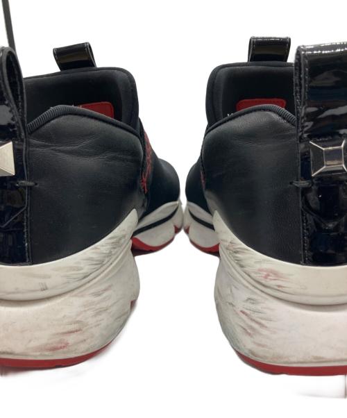 Christian Louboutin（クリスチャン・ルブタン）Christian Louboutin (クリスチャン・ルブタン) ネオプレンスニーカー ブラック サイズ:36 1/2の古着・服飾アイテム