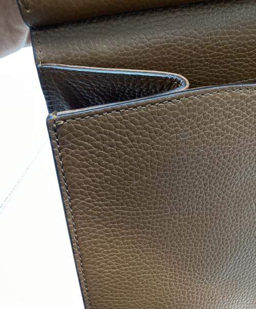 GUCCI（グッチ）GUCCI (グッチ) GGマーモント2WAYバッグ ブラウン サイズ:下記参照の古着・服飾アイテム