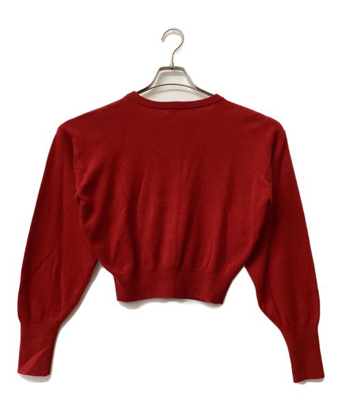 Oblada（オブラダ）Oblada (オブラダ) MARTHA CARDIGAN(マーサ カーディガン) レッド サイズ:Freeの古着・服飾アイテム