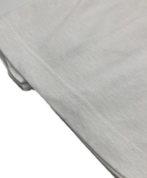 sacai（サカイ）sacai (サカイ) Sロゴ サイドオープン クルーネックシャツ ホワイト サイズ:1の古着・服飾アイテム