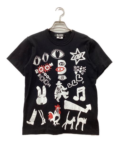 BLACK COMME des GARCONS（ブラックコムデギャルソン）BLACK COMME des GARCONS (ブラックコムデギャルソン) Tシャツ ブラック サイズ:Sの古着・服飾アイテム