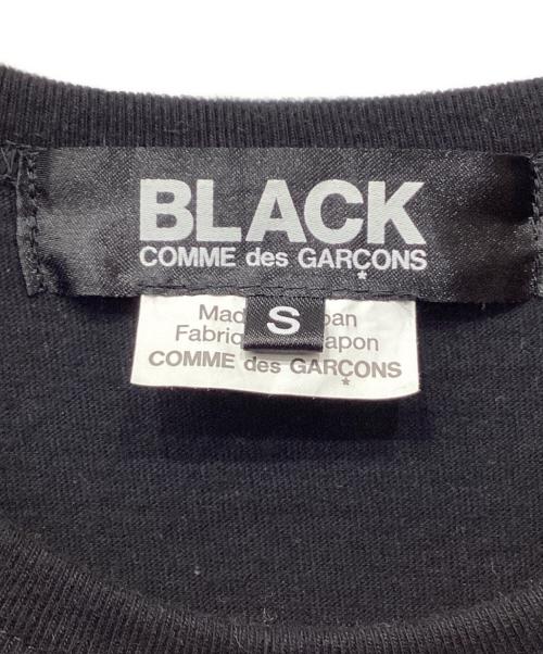 BLACK COMME des GARCONS（ブラックコムデギャルソン）BLACK COMME des GARCONS (ブラックコムデギャルソン) Tシャツ ブラック サイズ:Sの古着・服飾アイテム
