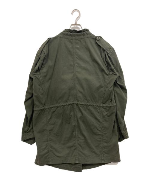 MM6 Maison Margiela（エムエムシックスメゾンマルジェラ）MM6 Maison Margiela (エムエムシックスメゾンマルジェラ) ミリタリーコート オリーブ サイズ:36の古着・服飾アイテム