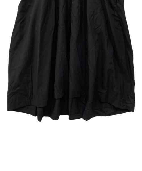 BLACK COMME des GARCONS（ブラックコムデギャルソン）BLACK COMME des GARCONS (ブラックコムデギャルソン) ノースリーブワンピース ブラック サイズ:Sの古着・服飾アイテム