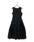 BLACK COMME des GARCONS (ブラックコムデギャルソン) ノースリーブワンピース ブラック サイズ:S：46000円