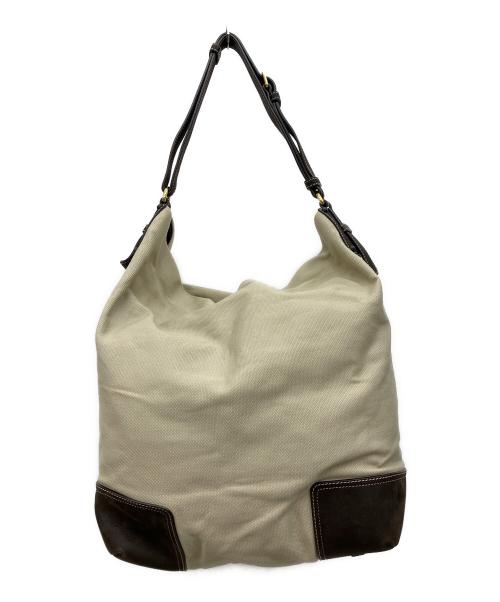 LOEWE（ロエベ）LOEWE (ロエベ) アナグラムキャンバスワンショルダーバッグの古着・服飾アイテム