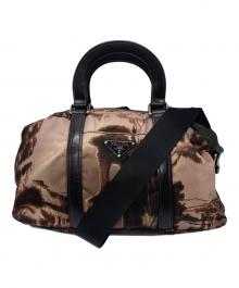 PRADA（プラダ）の古着「2WAYショルダーバッグ」｜ブラウン