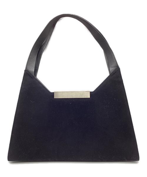 Salvatore Ferragamo（サルヴァトーレ フェラガモ）Salvatore Ferragamo (サルヴァトーレ フェラガモ) セミショルダーバッグ ブラックの古着・服飾アイテム