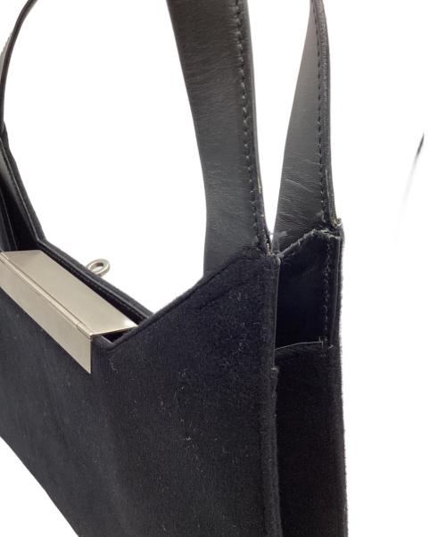 Salvatore Ferragamo（サルヴァトーレ フェラガモ）Salvatore Ferragamo (サルヴァトーレ フェラガモ) セミショルダーバッグ ブラックの古着・服飾アイテム