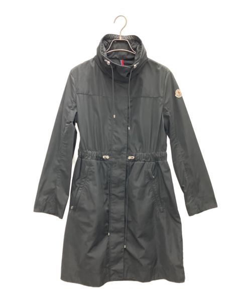 MONCLER（モンクレール）MONCLER (モンクレール) ドロストリングコート ブラック サイズ:1の古着・服飾アイテム