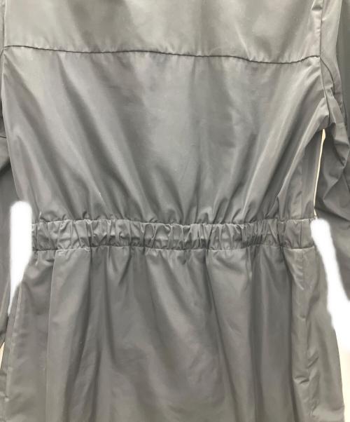 MONCLER（モンクレール）MONCLER (モンクレール) ドロストリングコート ブラック サイズ:1の古着・服飾アイテム