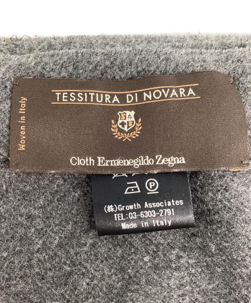 TESSITURA DI NOVARA（ノバラ）TESSITURA DI NOVARA (ノバラ) AVLDE (-) シルクストール Ermenegildo Zegna グレーの古着・服飾アイテム
