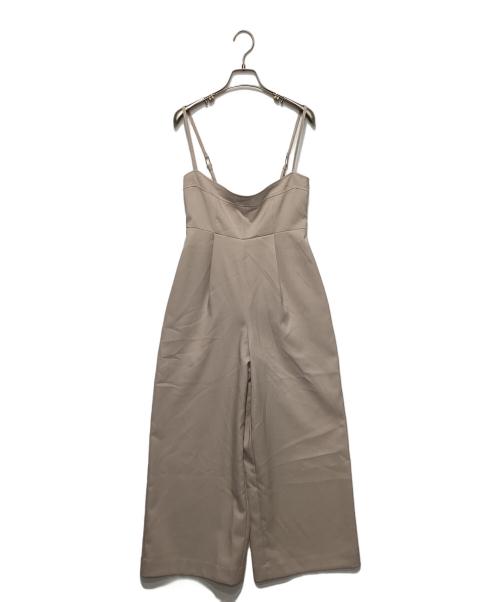 Snidel（スナイデル）Snidel (スナイデル) ハイウエストサロペット ベージュ サイズ:1 未使用品の古着・服飾アイテム