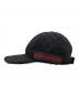 GUCCI (グッチ) オリジナルGGキャンバス ベースボール キャップ ブラック サイズ:Ｓ：22000円