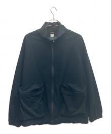 DECENT PAUSE（デサントポーズ）の古着「STAND COLLAR ZIP UP BLOUSON」｜ブラック