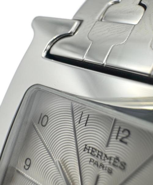 HERMES（エルメス）HERMES (エルメス) Hウォッチ Ref.HH1.210 シルバー文字盤 サイズ:21mmの古着・服飾アイテム