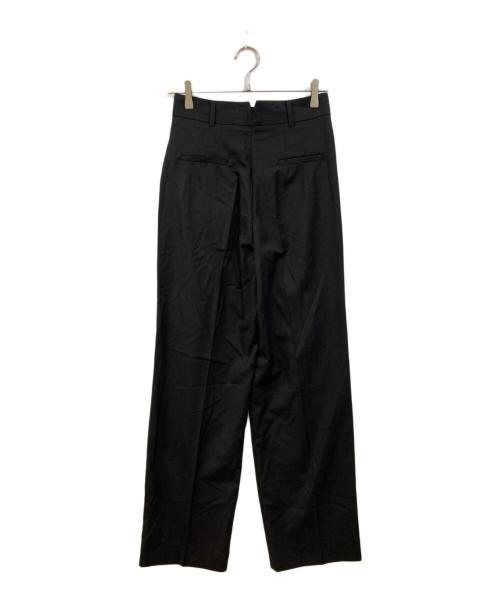 The Frankie shop（フランキーショップ）The Frankie shop (フランキーショップ) タックパンツ ブラック サイズ:XS 未使用品の古着・服飾アイテム