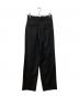 The Frankie shop (フランキーショップ) タックパンツ ブラック サイズ:XS 未使用品：7000円