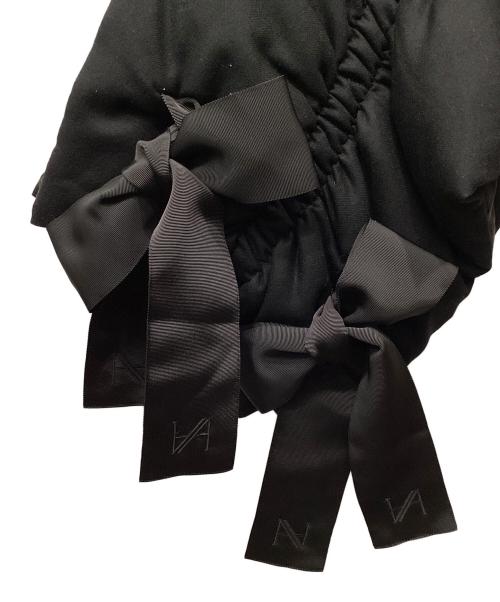 HAENGNAE（ヘンネ）HAENGNAE (ヘンネ) KISHIMEN PILLOW ボリュームビスチェ ブラック サイズ:Ｆの古着・服飾アイテム