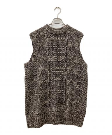 中古・古着通販】INSCRIRE (アンスクリア) ミックスアランニット