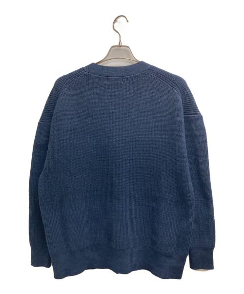 CLANE（クラネ）CLANE (クラネ) BUSTIER SET KNIT CARDIGAN ネイビー サイズ:2の古着・服飾アイテム