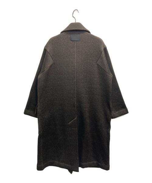 COGTHEBIGSMOKE（コグザビッグスモーク）COGTHEBIGSMOKE (コグザビッグスモーク) IMAN DOUBLE-BREAST COAT（イマン　ダブル　プレスト　コート） ブラウン サイズ:記載なしの古着・服飾アイテム