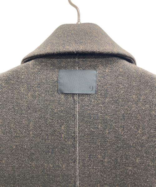 COGTHEBIGSMOKE（コグザビッグスモーク）COGTHEBIGSMOKE (コグザビッグスモーク) IMAN DOUBLE-BREAST COAT（イマン　ダブル　プレスト　コート） ブラウン サイズ:記載なしの古着・服飾アイテム