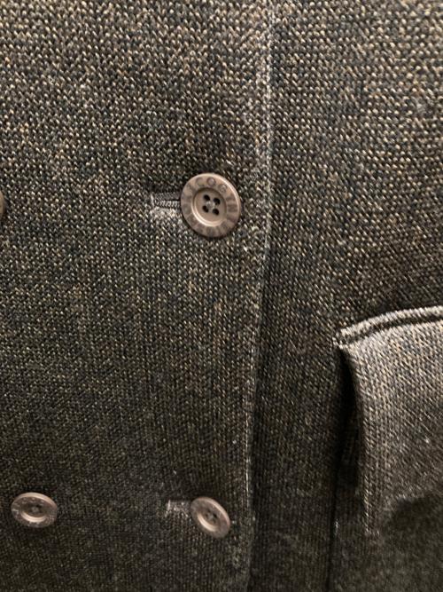 COGTHEBIGSMOKE（コグザビッグスモーク）COGTHEBIGSMOKE (コグザビッグスモーク) IMAN DOUBLE-BREAST COAT（イマン　ダブル　プレスト　コート） ブラウン サイズ:記載なしの古着・服飾アイテム