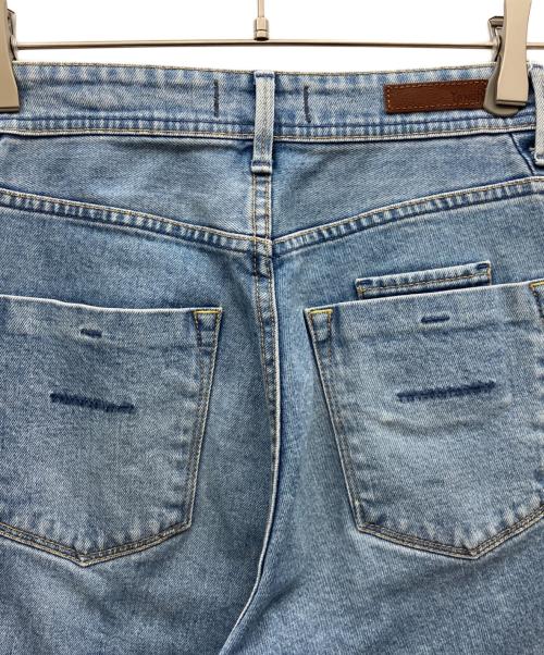 YANUK（ヤヌーク）YANUK (ヤヌーク) LOUISE ストレートデニムパンツ ブルー サイズ:22の古着・服飾アイテム