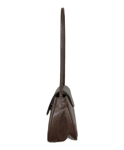 for the ages（フォーザエイジス）for the ages (フォーザエイジス) ハンドバッグ ブラウンの古着・服飾アイテム