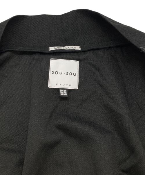SOU・SOU（ソウソウ）SOU・SOU (ソウソウ) 伯爵羽織 宮中袖 ブラック サイズ:SSの古着・服飾アイテム