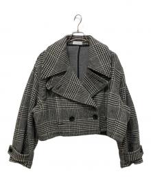 MAISON SPECIAL（メゾンスペシャル）の古着「Cropped Peacoat」｜ブラック
