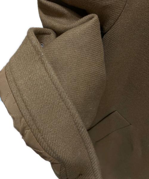 maison kitsune（メゾンキツネ）maison kitsune (メゾンキツネ) WOOL COAT ブラウン サイズ:34の古着・服飾アイテム