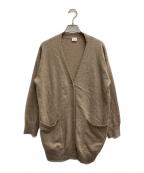 C.T.plageシーティープラージュ）の古着「カシミヤカーディガン」｜ベージュ