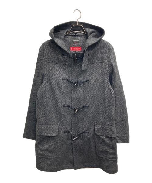 TETSUYA KANDA（テツヤカンダ）TETSUYA KANDA (テツヤカンダ) カシミヤダッフルコート グレー サイズ:48の古着・服飾アイテム