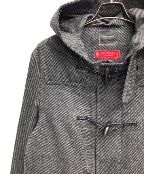 TETSUYA KANDA（テツヤカンダ）TETSUYA KANDA (テツヤカンダ) カシミヤダッフルコート グレー サイズ:48の古着・服飾アイテム