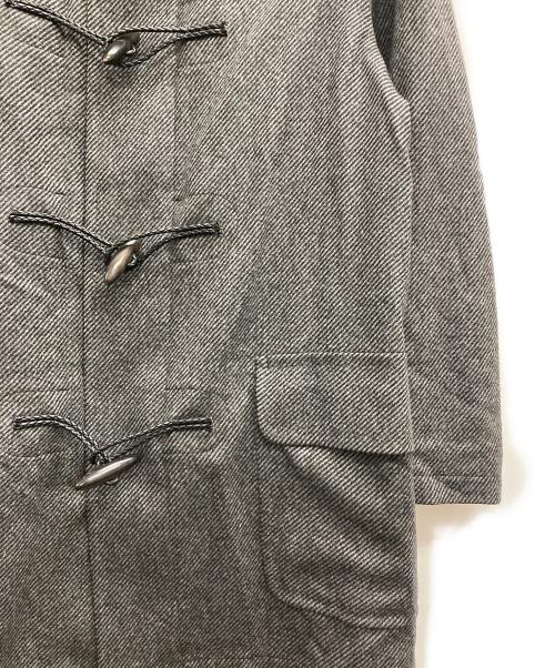 TETSUYA KANDA（テツヤカンダ）TETSUYA KANDA (テツヤカンダ) カシミヤダッフルコート グレー サイズ:48の古着・服飾アイテム