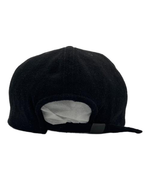 COMOLI（コモリ）COMOLI (コモリ) シルクネップ キャップ ブラックの古着・服飾アイテム