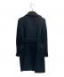 BURBERRY BLUE LABEL (バーバリーロンドンブルーレーベル) ウールコート ブラック サイズ:38：11000円